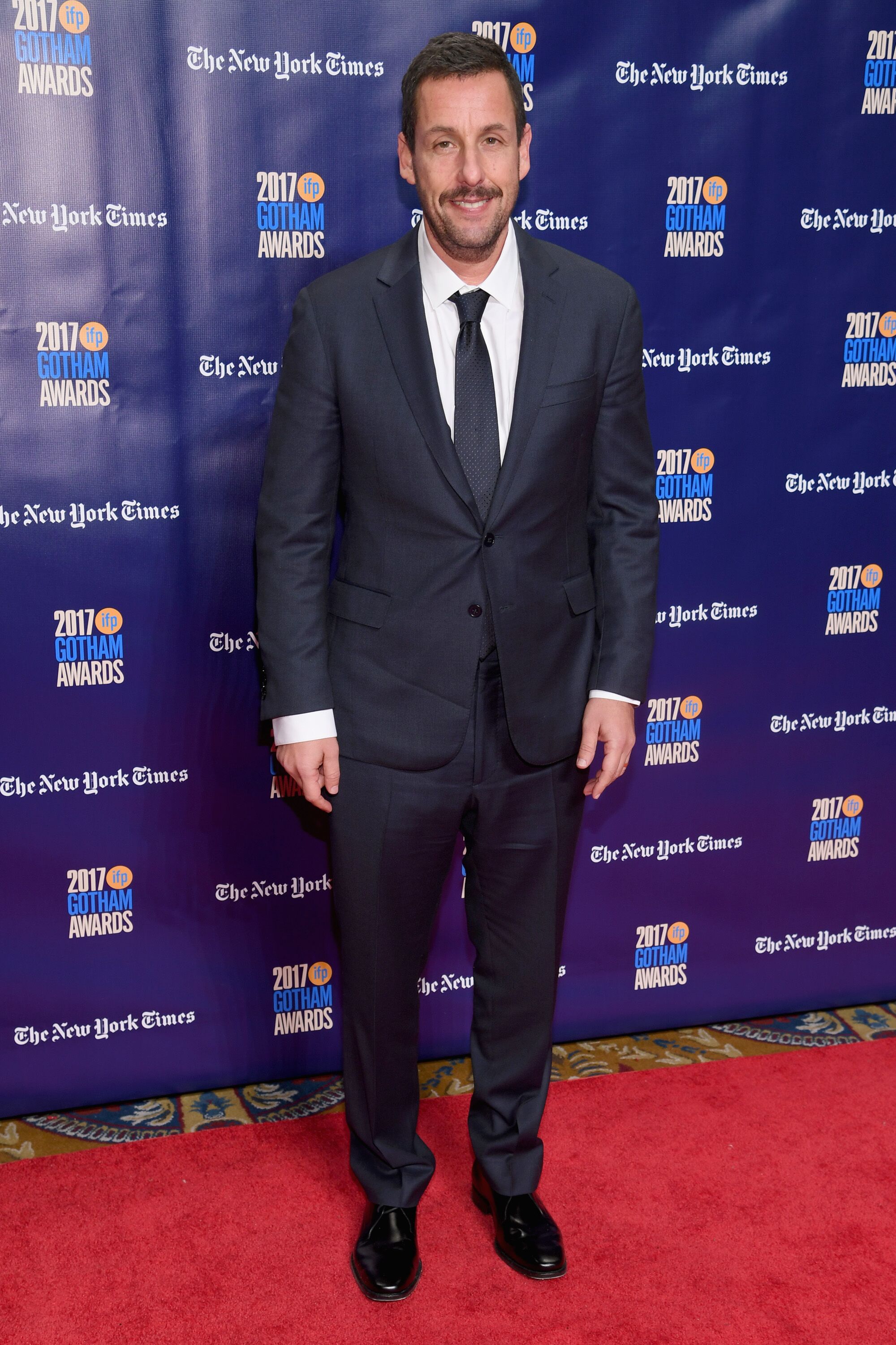 Adam Sandler attends IFP's 27th Annual Gotham Independent Film Awards. | Source: Getty Images