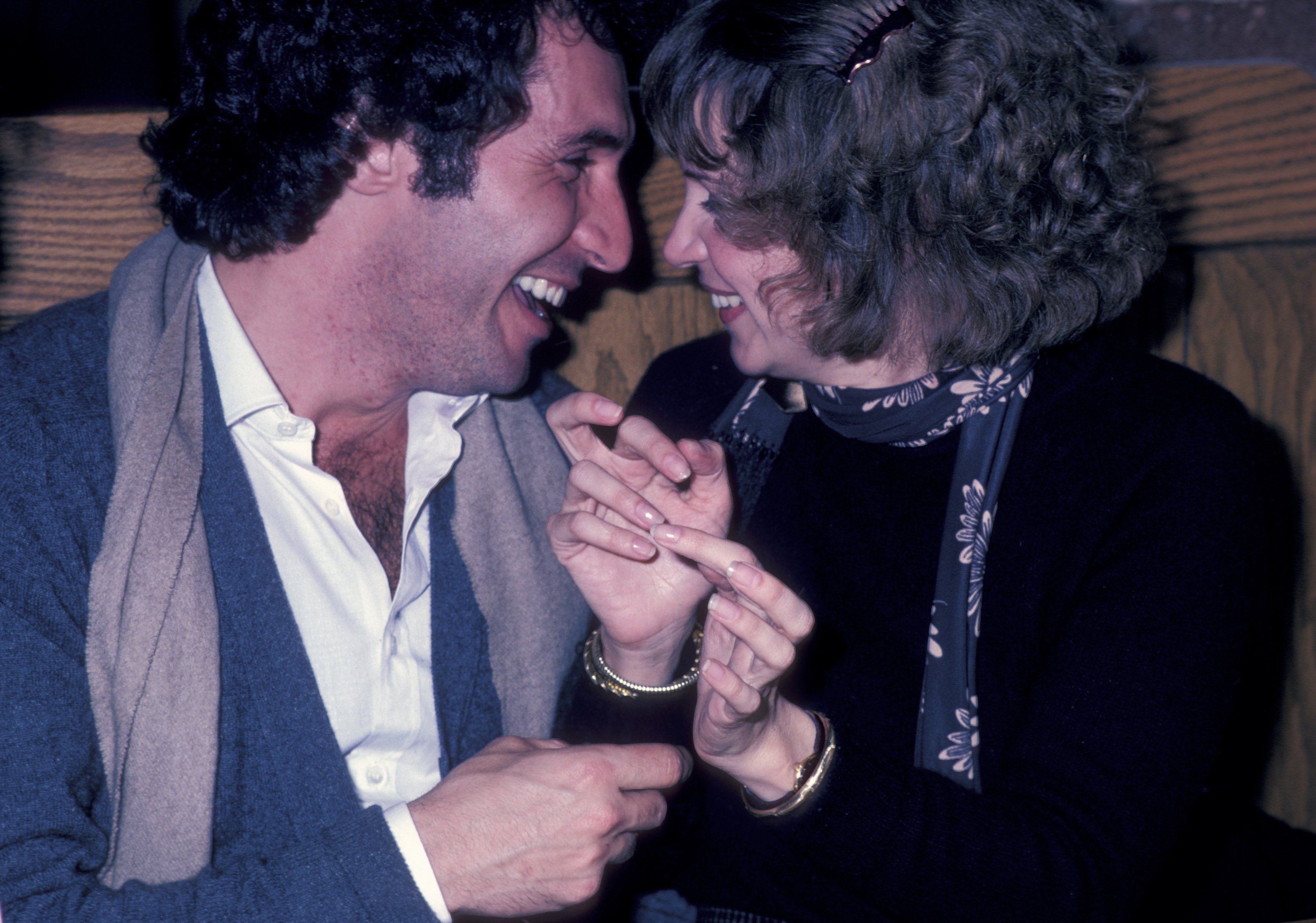 Bill Hudson and Cindy Williams during "Hysterical" Wrap Party at Sagebrush Casita Restaurant in Los Angeles, California, United States | Source: Getty Images 