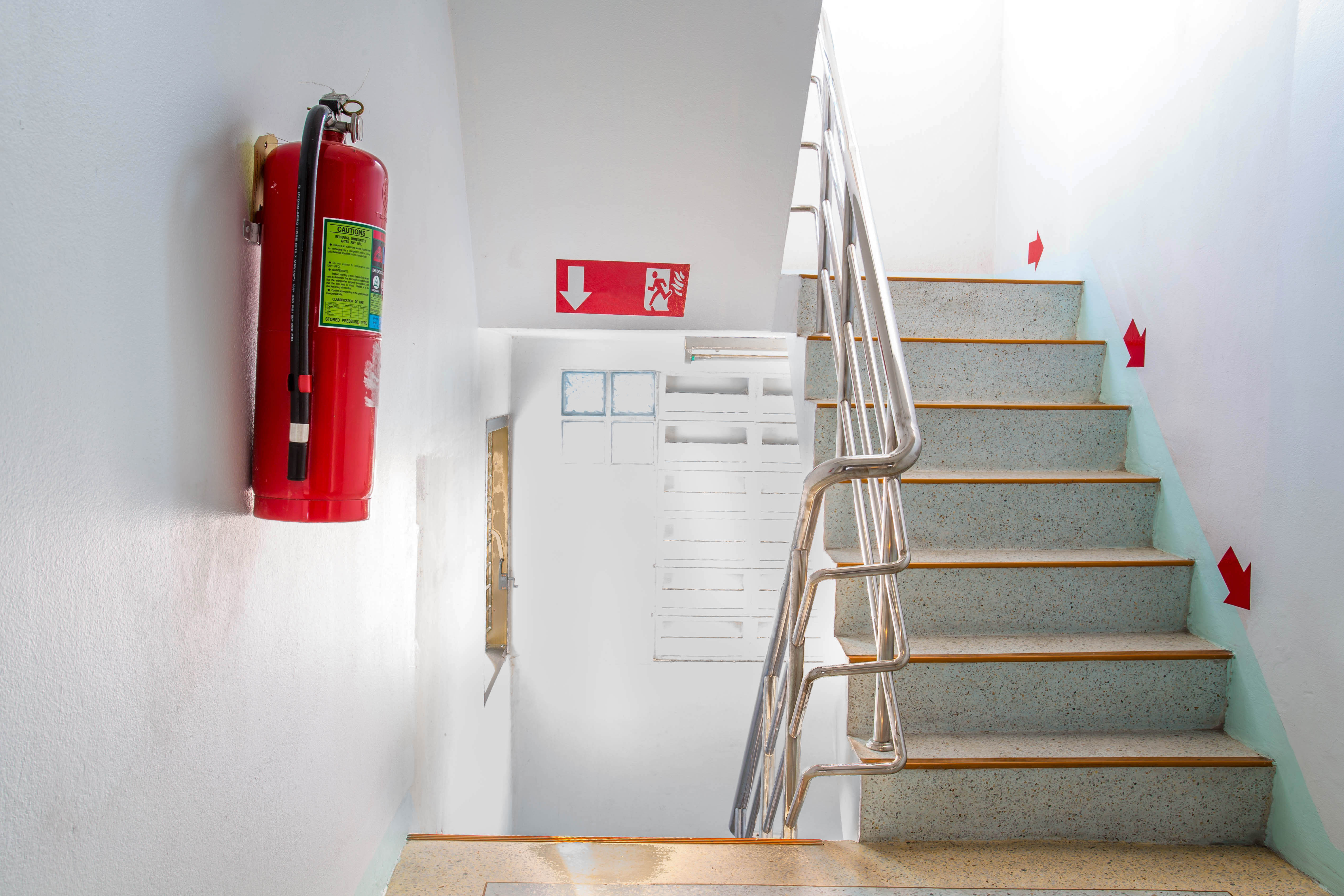 Fire escape stairs | Source: Shutterstock.com