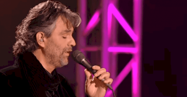 Quelle: YouTube/Andrea Bocelli Quelle: YouTube/Andrea Bocelli
