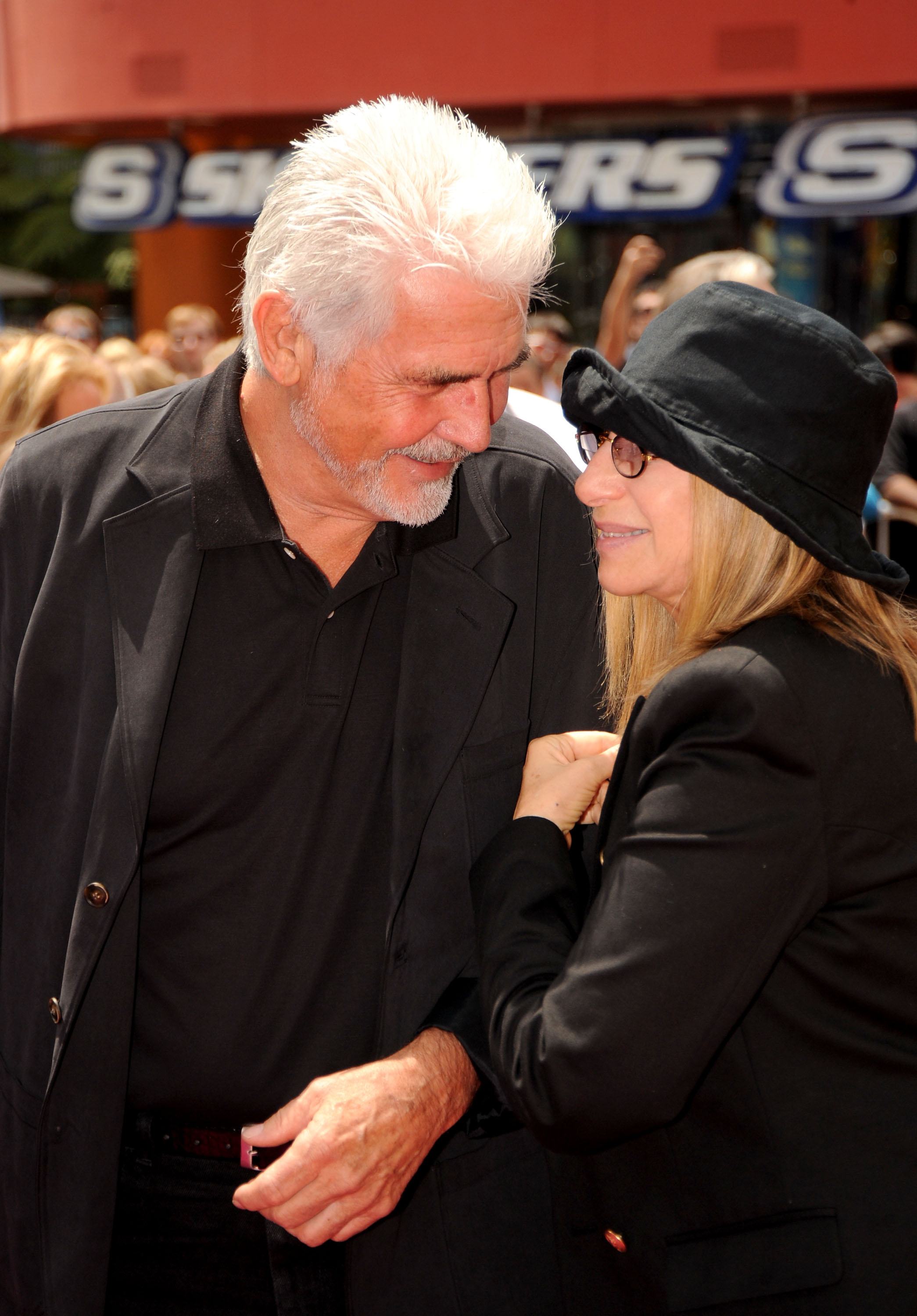 James Brolin and Barbra Streisand on July 10, 2010 in Universal City, California. | Source: Getty Images