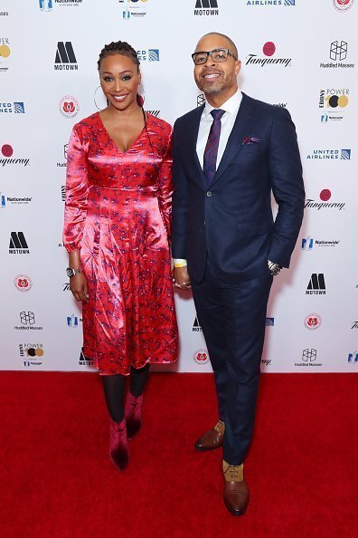 Cynthia Bailey and fiancé Mike Hill at Ebony Magazine's Power 100 Gala in November 2018. | Photo: Getty Images