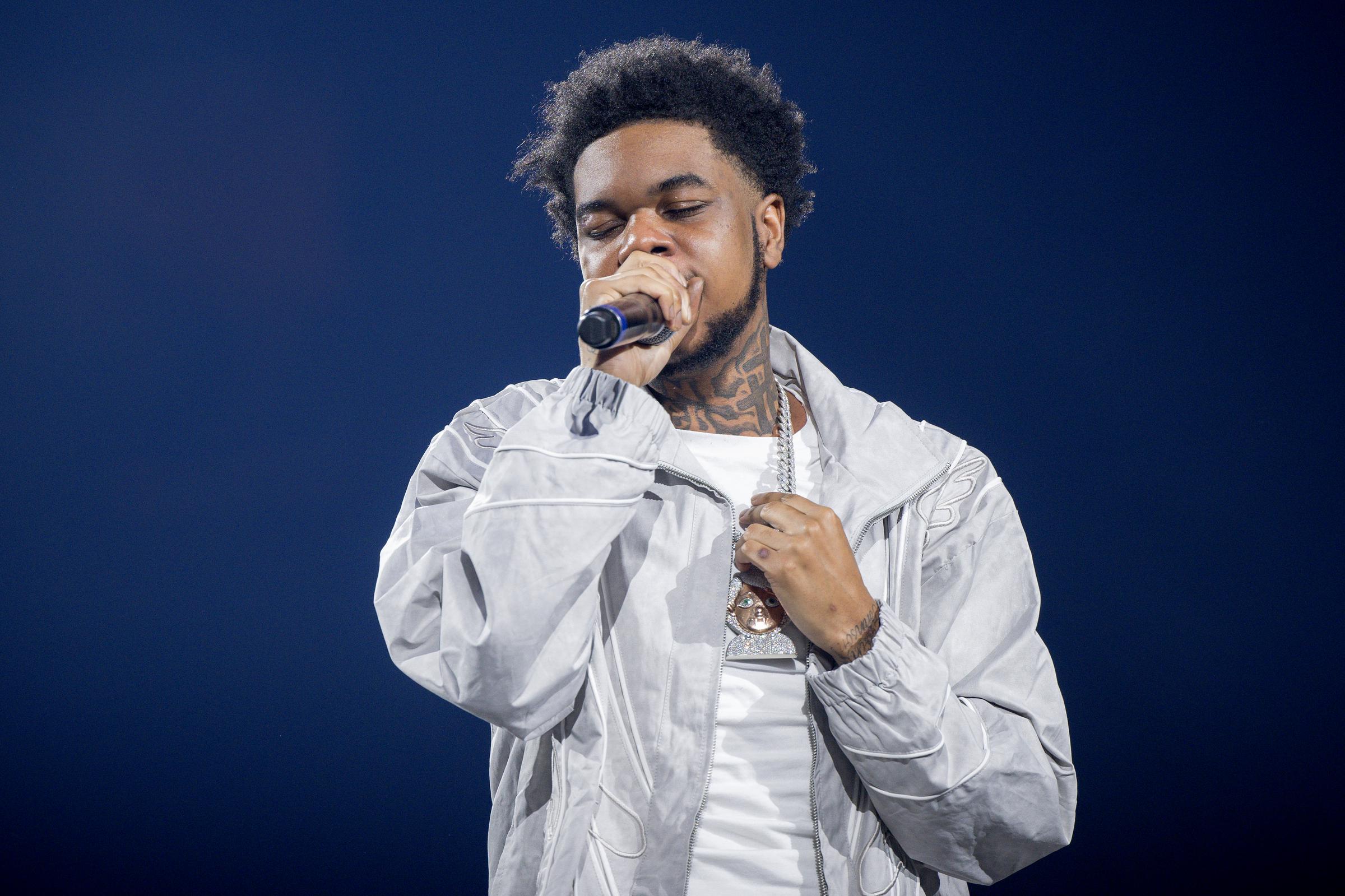 Lil Poppa performing onstage in Houston, Texas on October 31, 2024. | Source: Getty Images