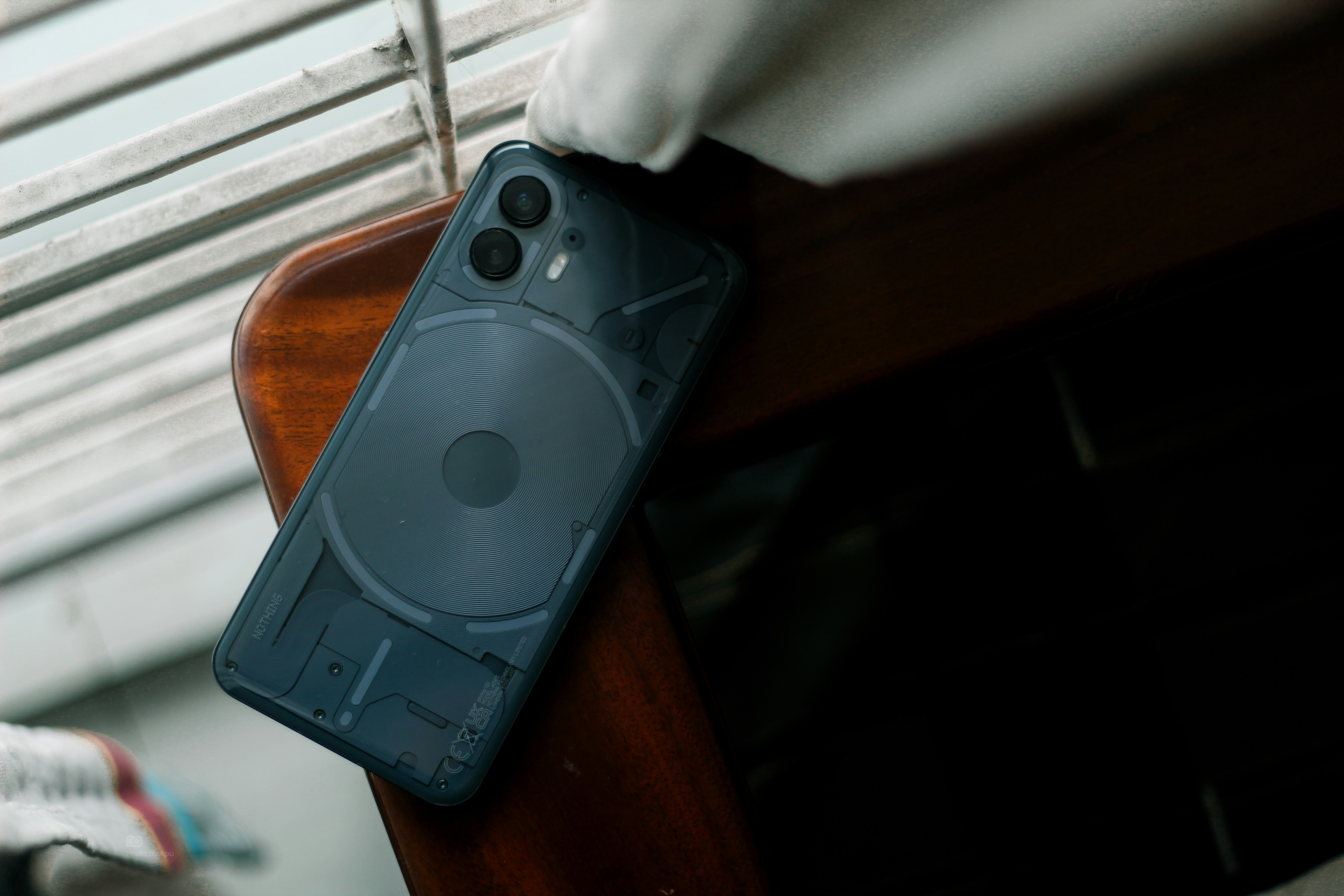 A phone sitting face down | Source: Unsplash