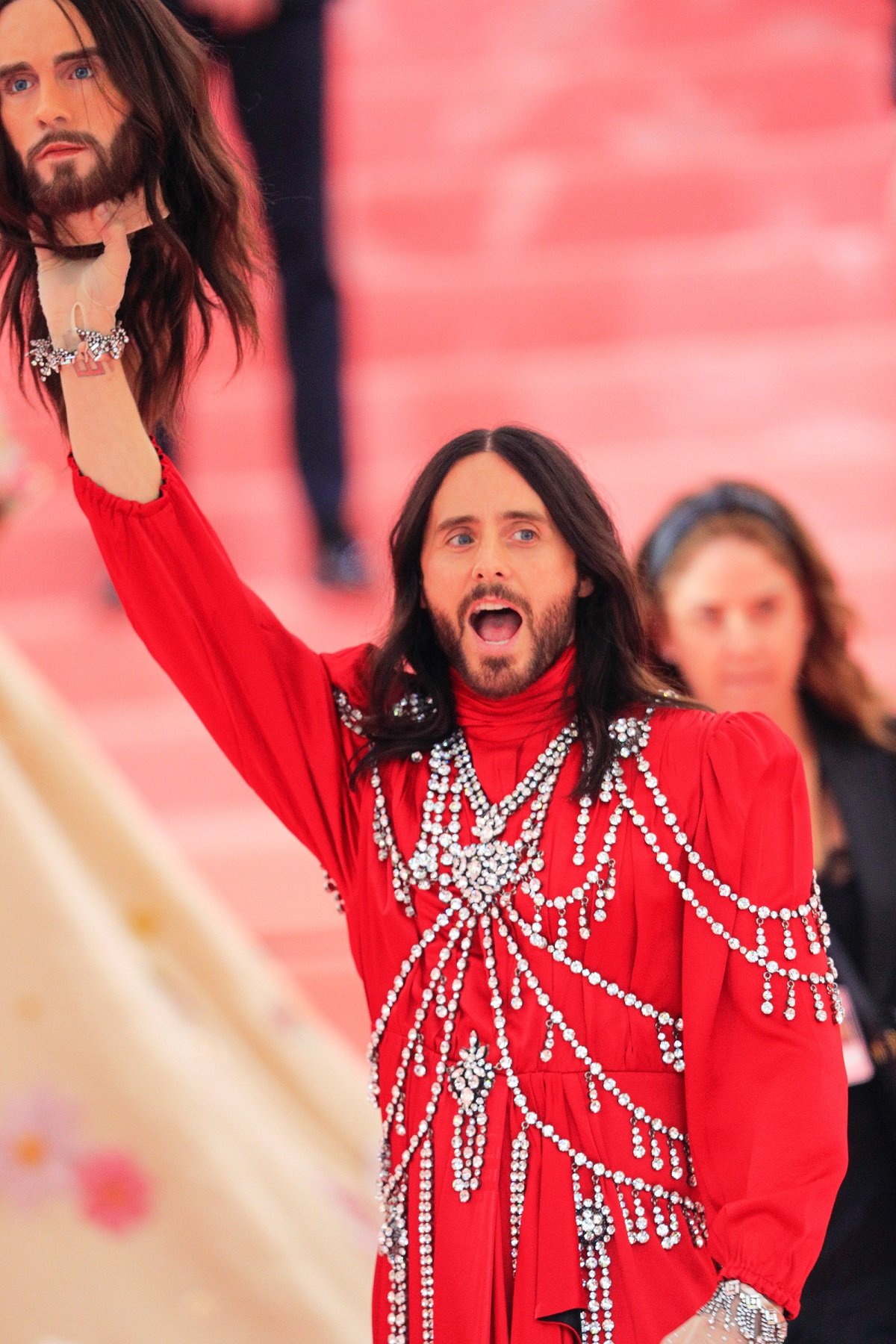 Jared Leto at the Met Gala on May 06, 2019 in New York City | Source: Getty Images 