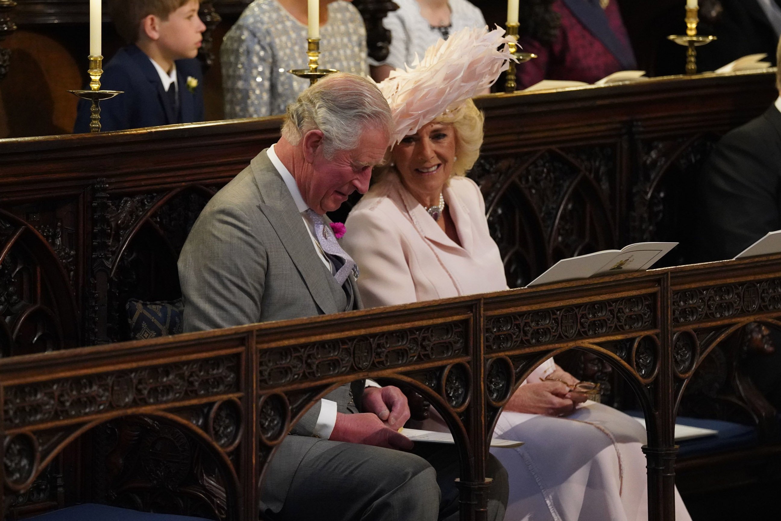 El rey Charles III y la reina consorte Camilla en Londres, en 2018. | Foto: Getty Images