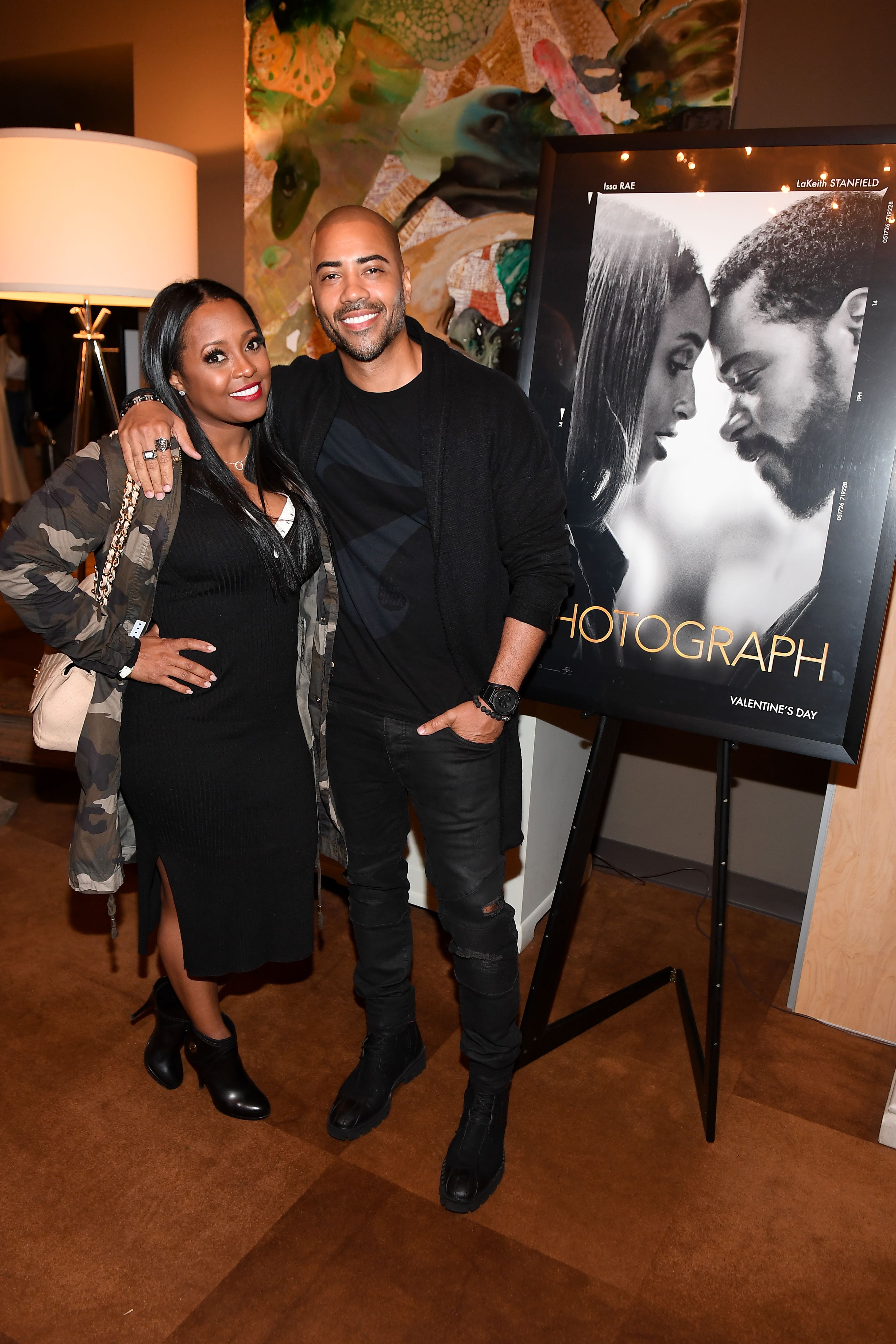 'House of Payne' Star Keshia K Pulliam Sticks Tongue Out at Fiancé Brad James in a Sweet Photo