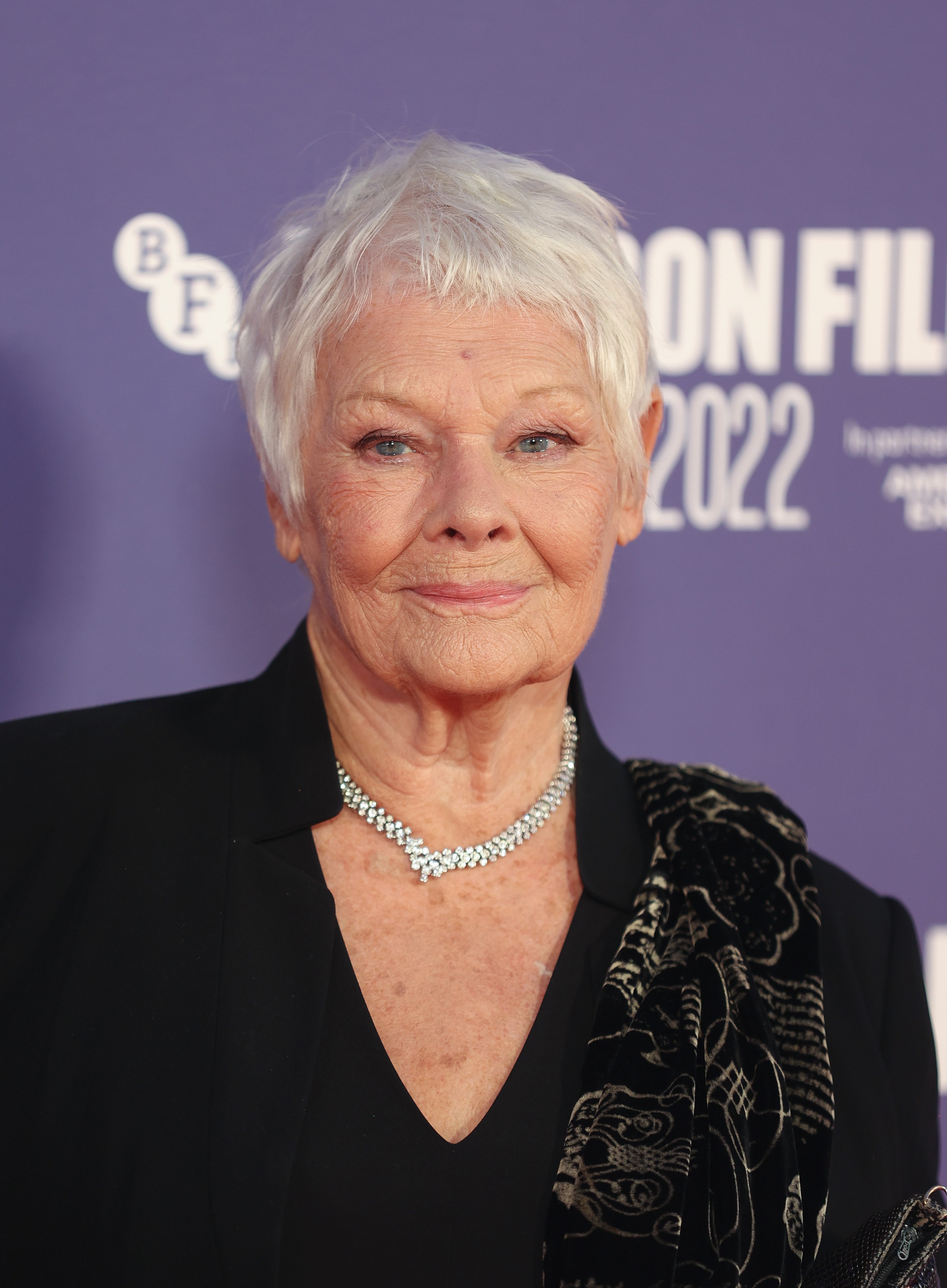 Judi Dench attends the "Allelujah" European Premiere during the 66th BFI London Film Festival at Southbank Centre on October 09, 2022, in London, England. | Source: Getty Images