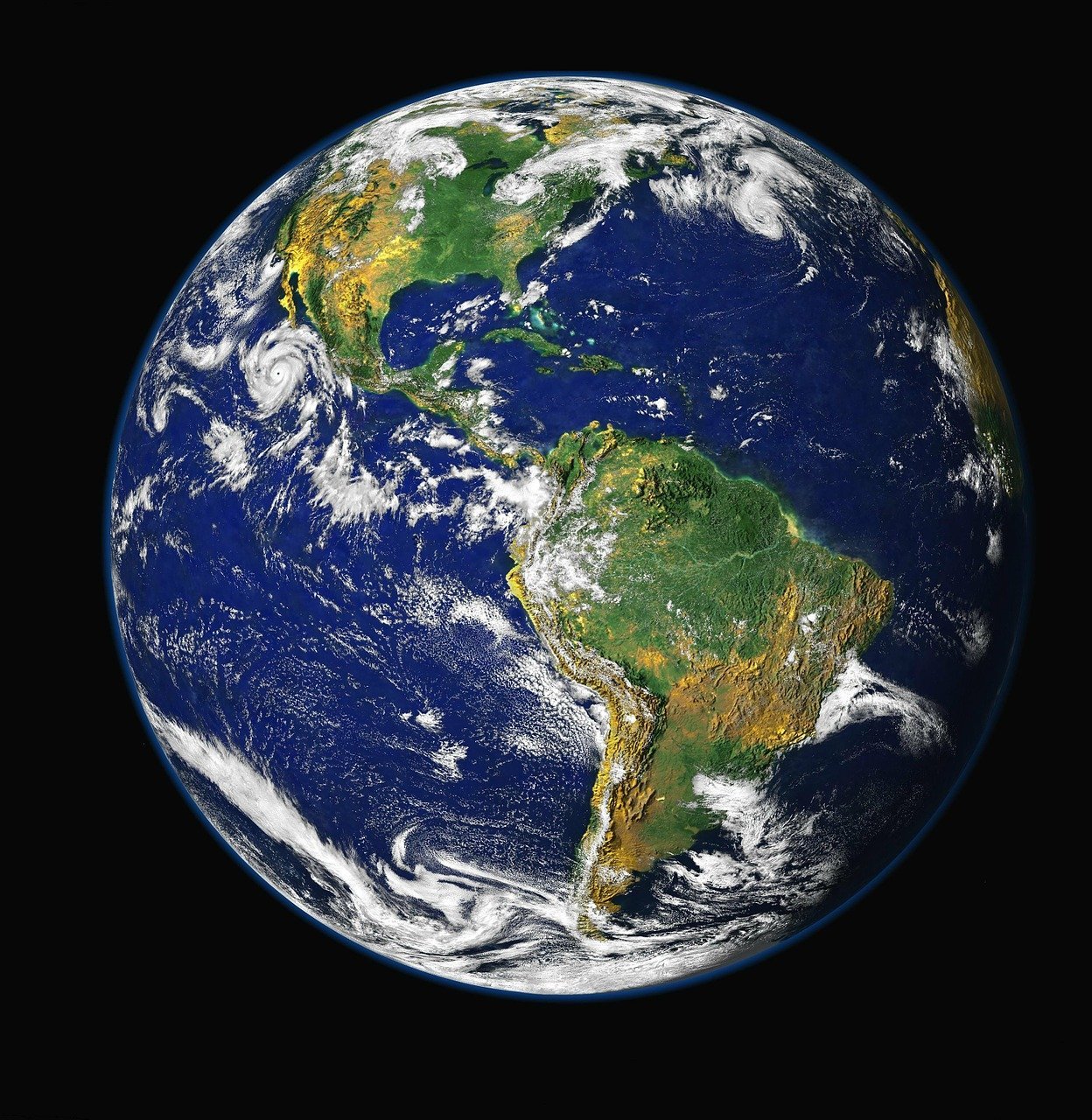 A close-up image of the planet Earth | Photo: Pixabay/WikiImages