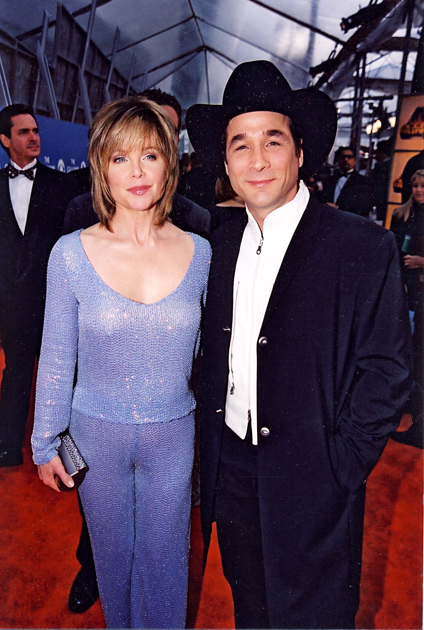 Clint and Lisa Black at the "Albino Alligator" premiere in 1996 | Source: Getty Images