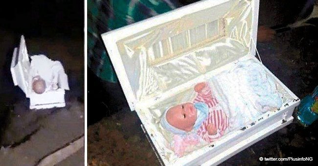 Dad in mourning opens casket of his late newborn only to discover a doll inside