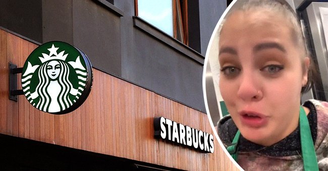 Woman claims that Starbucks fired her because of a video she posted online | Photo: Maxpixel &  TikTok/Sarah Buchan
