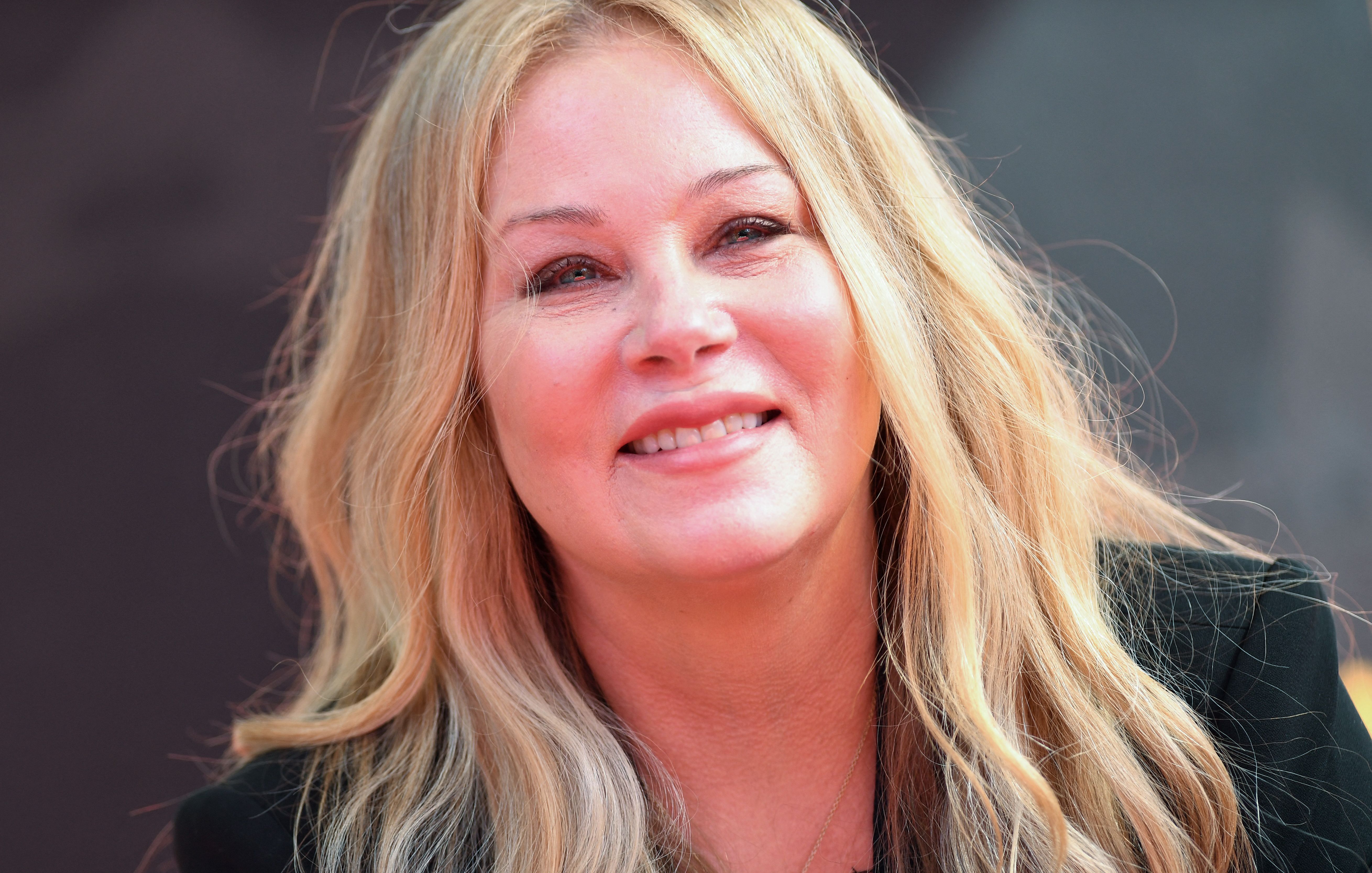 Christina Applegate at the Hollywood Walk of Fame on November 14, 2022 in Los Angeles, California | Source: Getty Images