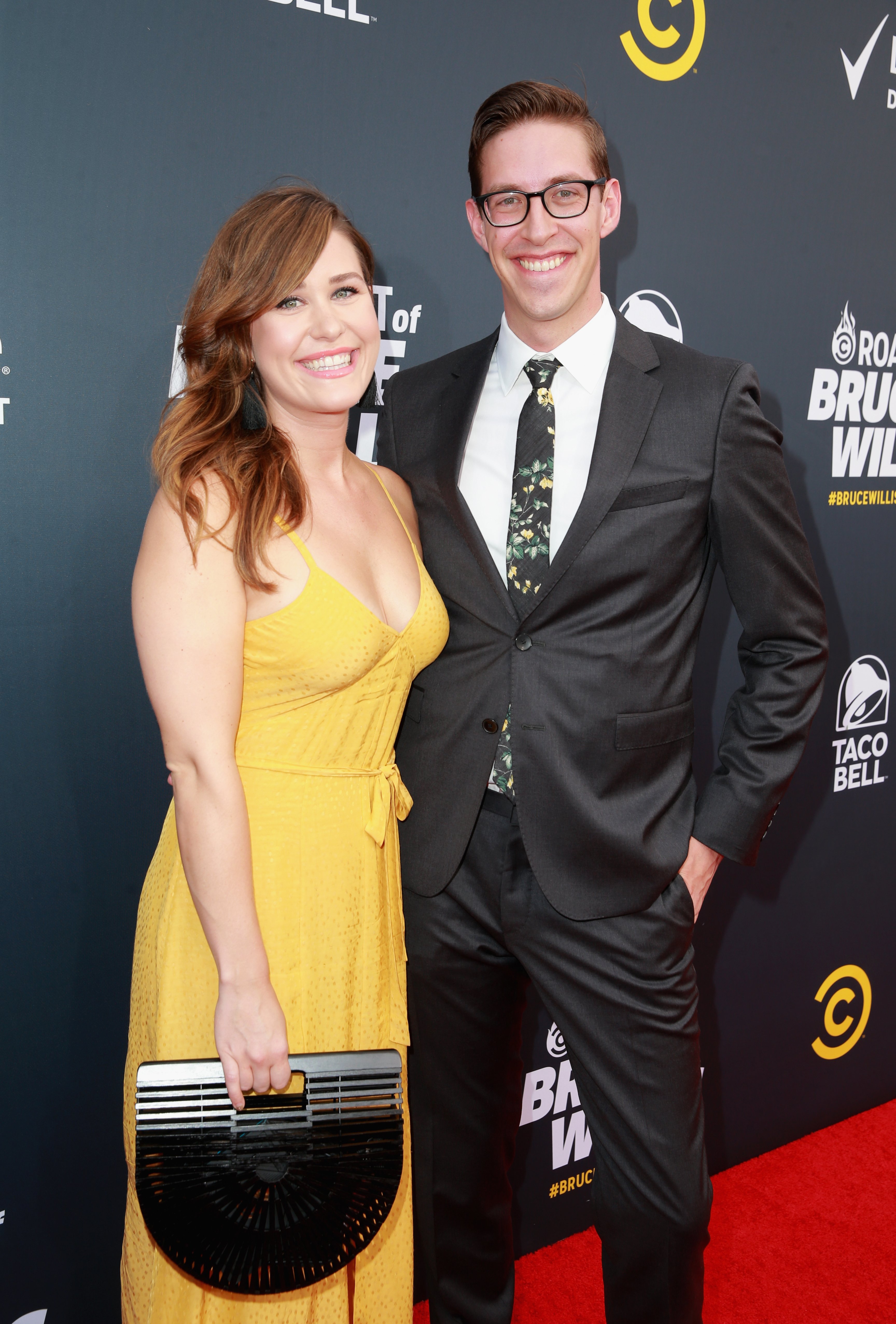 Becky Habersberger and Keith Habersberger at the Comedy Central Roast of Bruce Willis on July 14, 2018, in Los Angeles, California. | Source: Getty Images