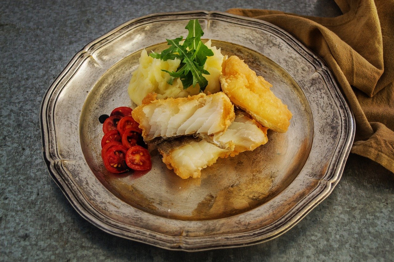 Plato de bacalao. | Foto: Pixbay