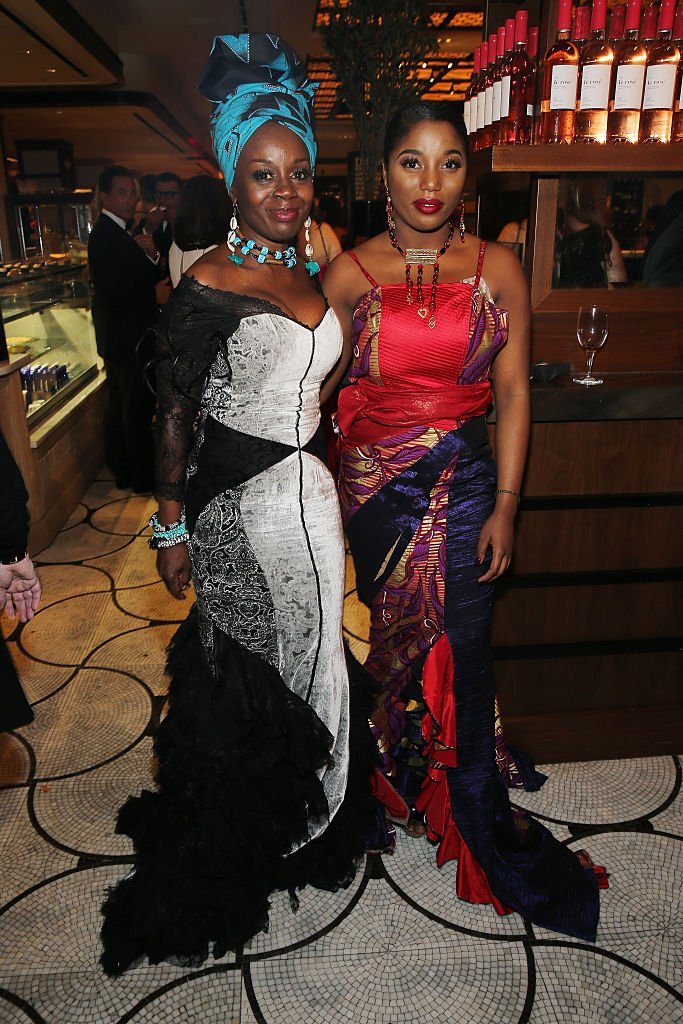Hadar Busia Singleton (L) and actress Akosua Busia attend the after party for the 2016 Tony Awards Gala | Getty Images