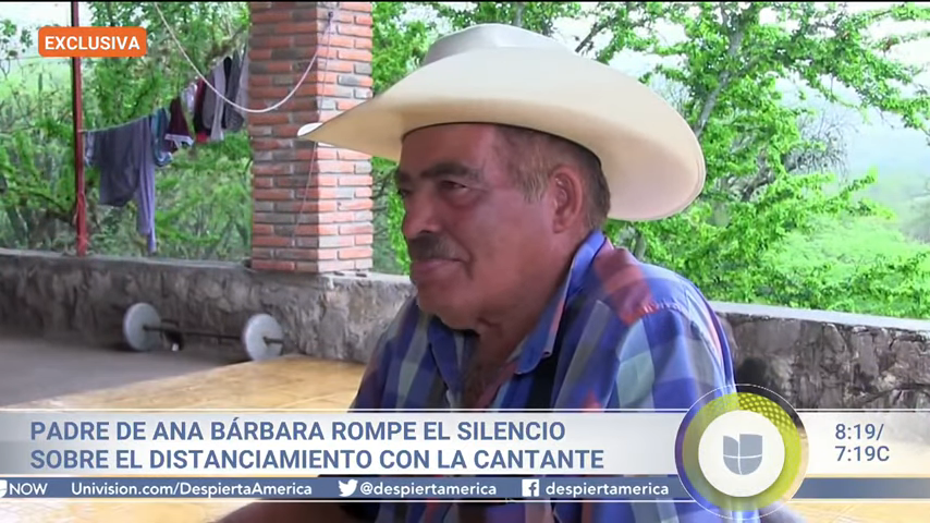 Antero rompe en llanto porque dice querer mucho a su hija│Imagen tomada de: YouTube/ Despierta América Antero rompe en llanto porque dice querer mucho a su hija│Imagen tomada de: YouTube/ Despierta América