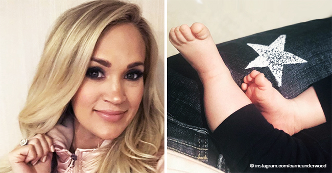 Carrie Underwood Shares a Sweet Photo of Her 2-Month-Old Son Jacob