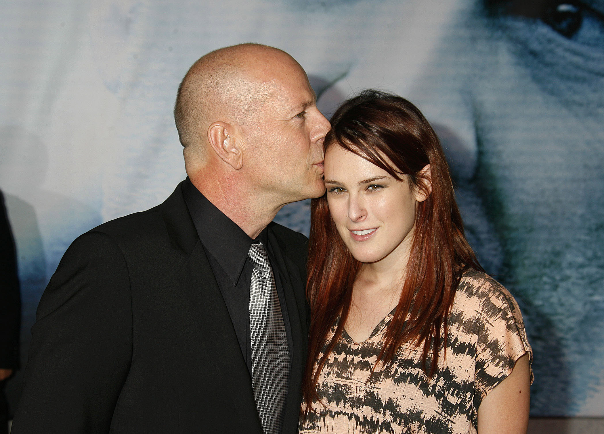 Bruce and Rumer Willis at the premiere of "Surrogates" at the El Capitan Theater in 2009 | Source: Getty Images