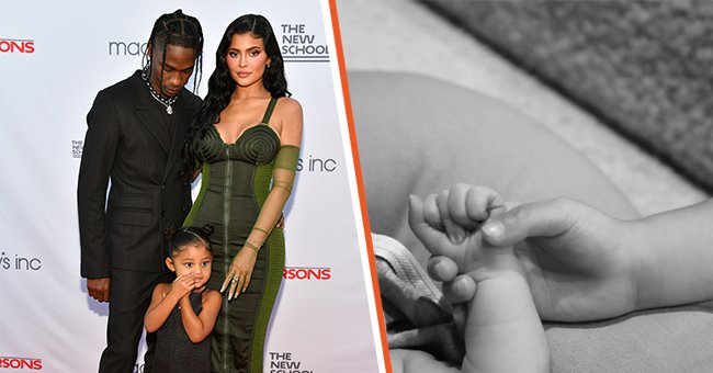 Travis Scott, Kylie Jenner, and Stormi Webster during the The 72nd Annual Parsons Benefit at Pier 17 on June 15, 2021 in New York City. | Source: Getty Images