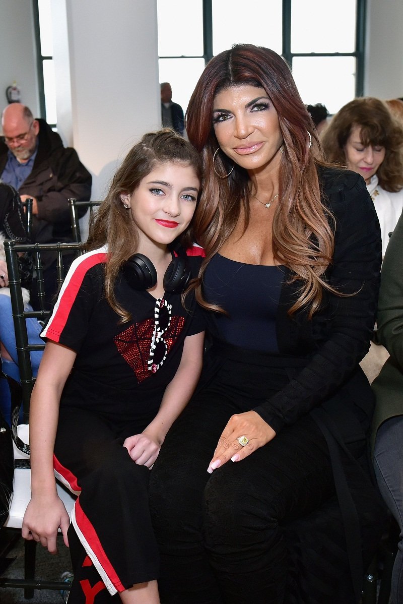 Audriana and Teresa Giudice attending New York Fashion Week  in New York City, in February 2019. | Image: Getty Images. 