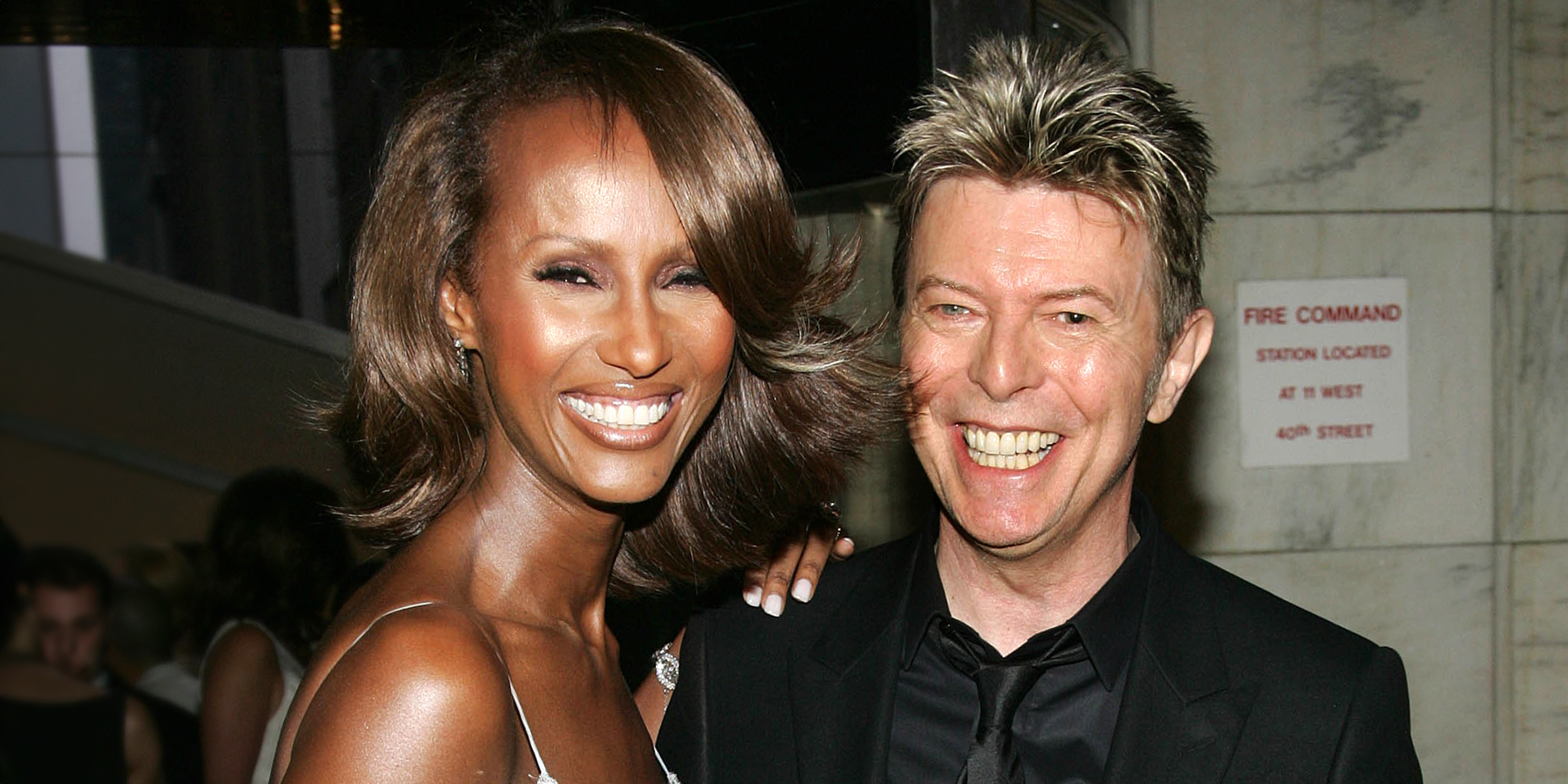 Iman and David Bowie | Source: Getty Images