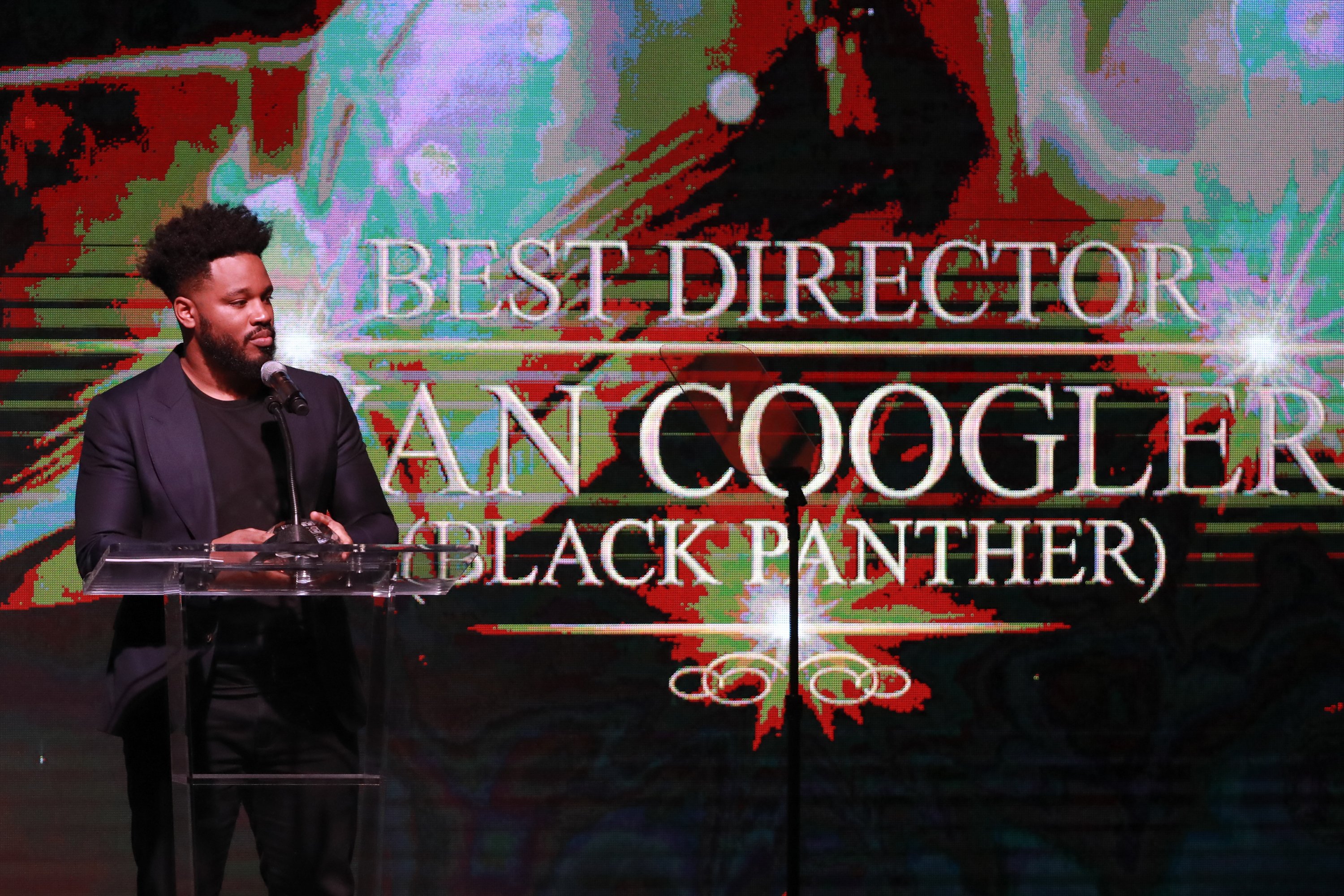 Ryan Coogler speaks onstage during the 10th Annual AAFCA Awards at Taglyan Complex on February 6, 2019, in Los Angeles, California. | Source: Getty Images