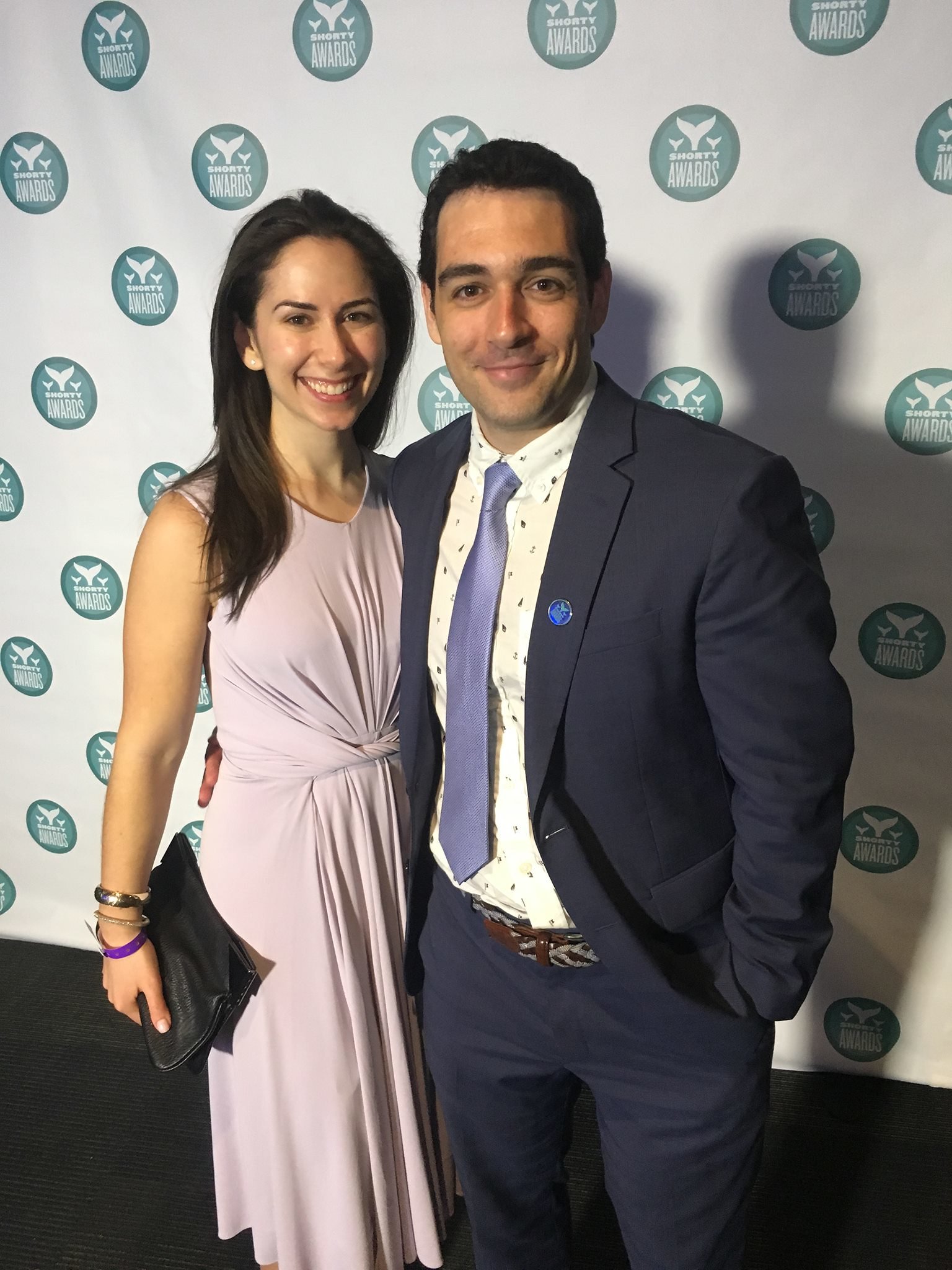 Rachel Louise Ensign and Andrew Kaczynski at the Shorty Awards on June 4, 2017 | Photo: Flickr/Some Brooklynguy