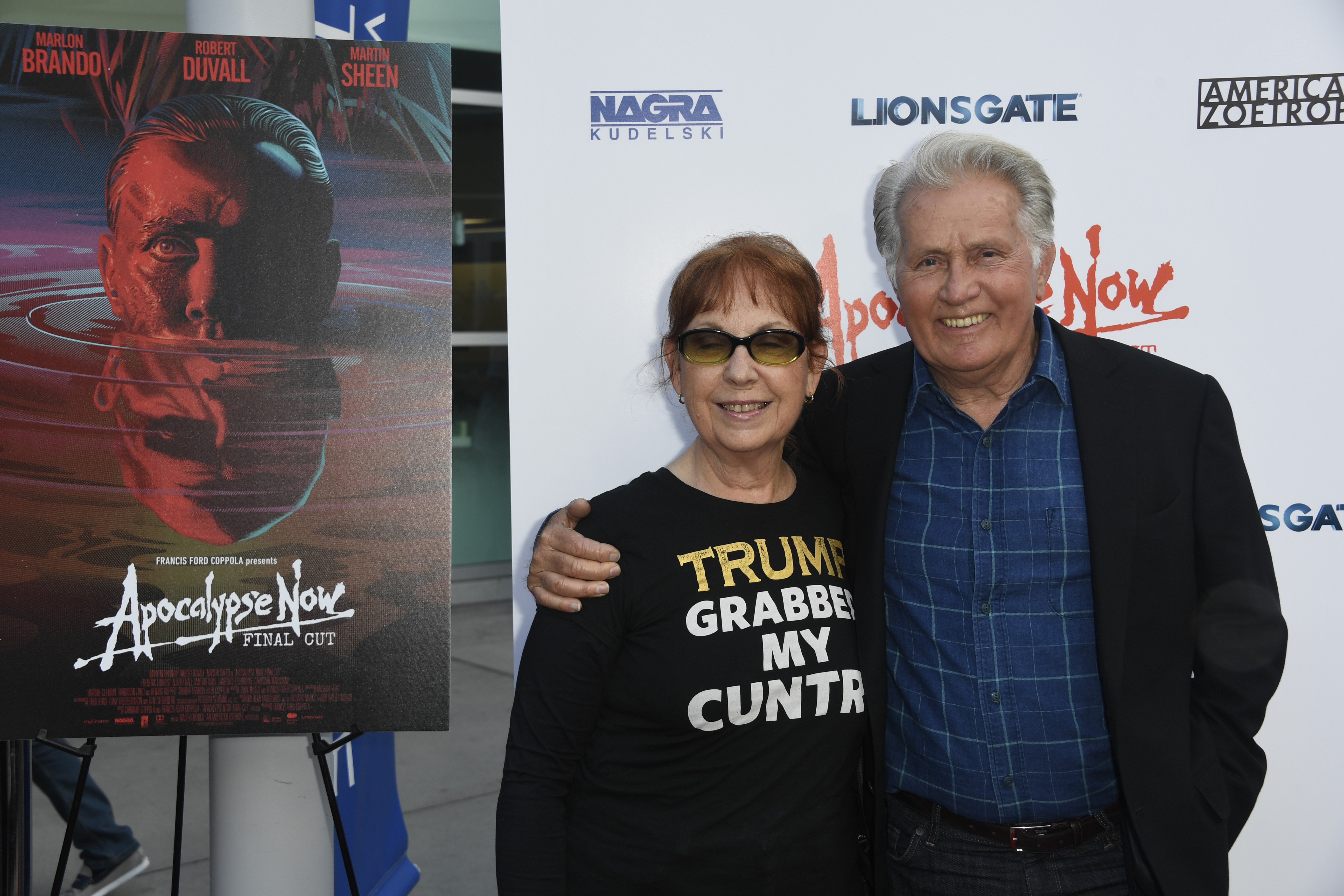 Actress Janet Sheen and Martin Sheen during the LA premiere of "Apocalypse Now Final Cut" at ArcLight Cinerama Dome on August 12, 2019 in Hollywood, California. / Source: Getty Images