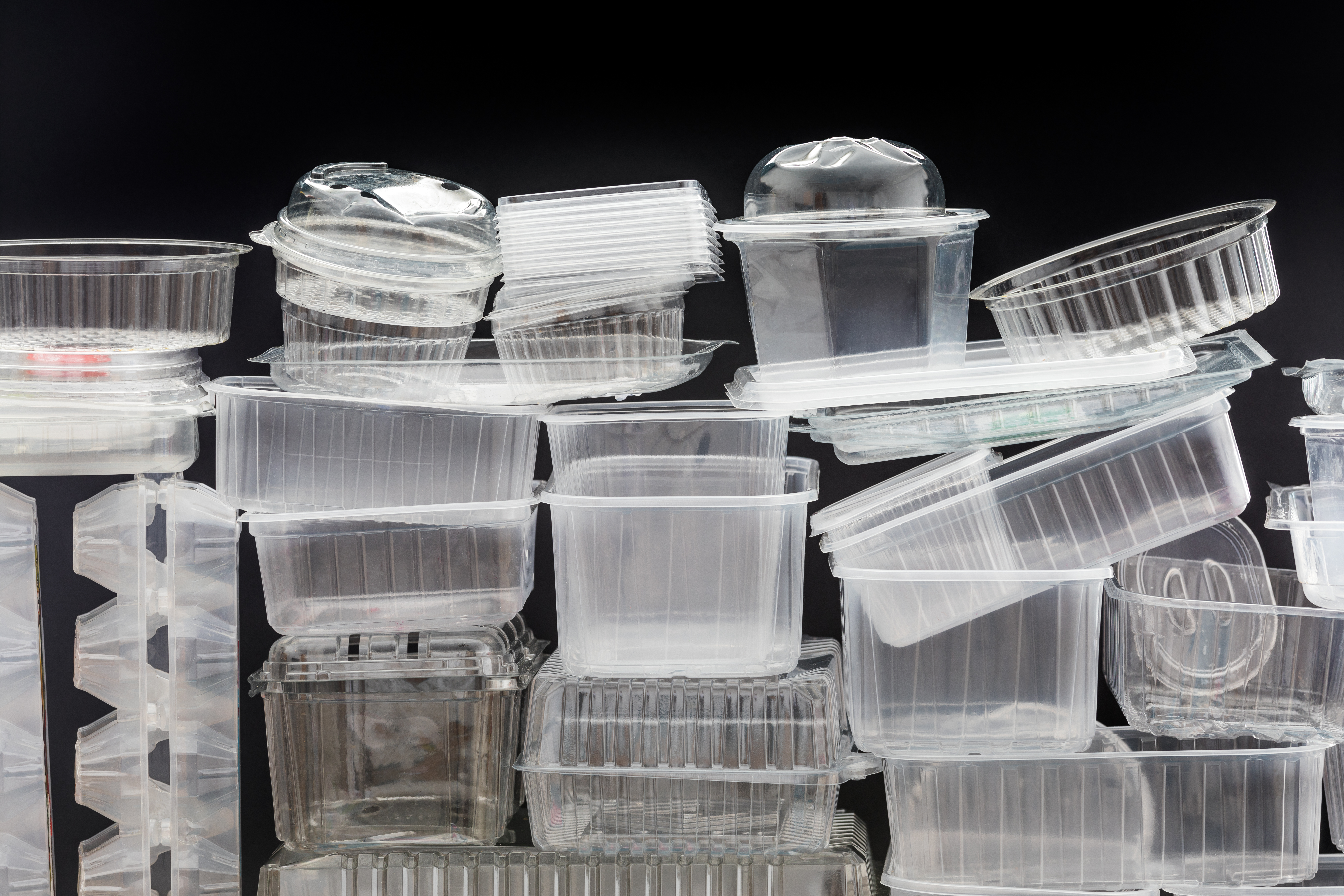 Plastic containers | Source: Shutterstock