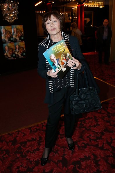 Macha Meril assiste à la pièce de théâtre "Patrick et ses Fantomes" au Casino de Paris le 17 avril 2018 à Paris, France. | Photo : Getty Images
