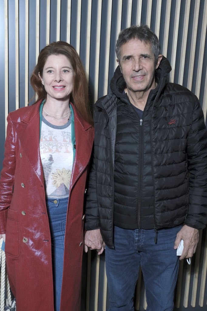 Julien Clerc and his wife Hélène Grémillon.  Photo: Getty Images