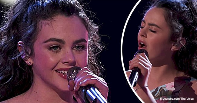 16-year-old girl performs country classic 'Grandpa' and her performance charms the crowd