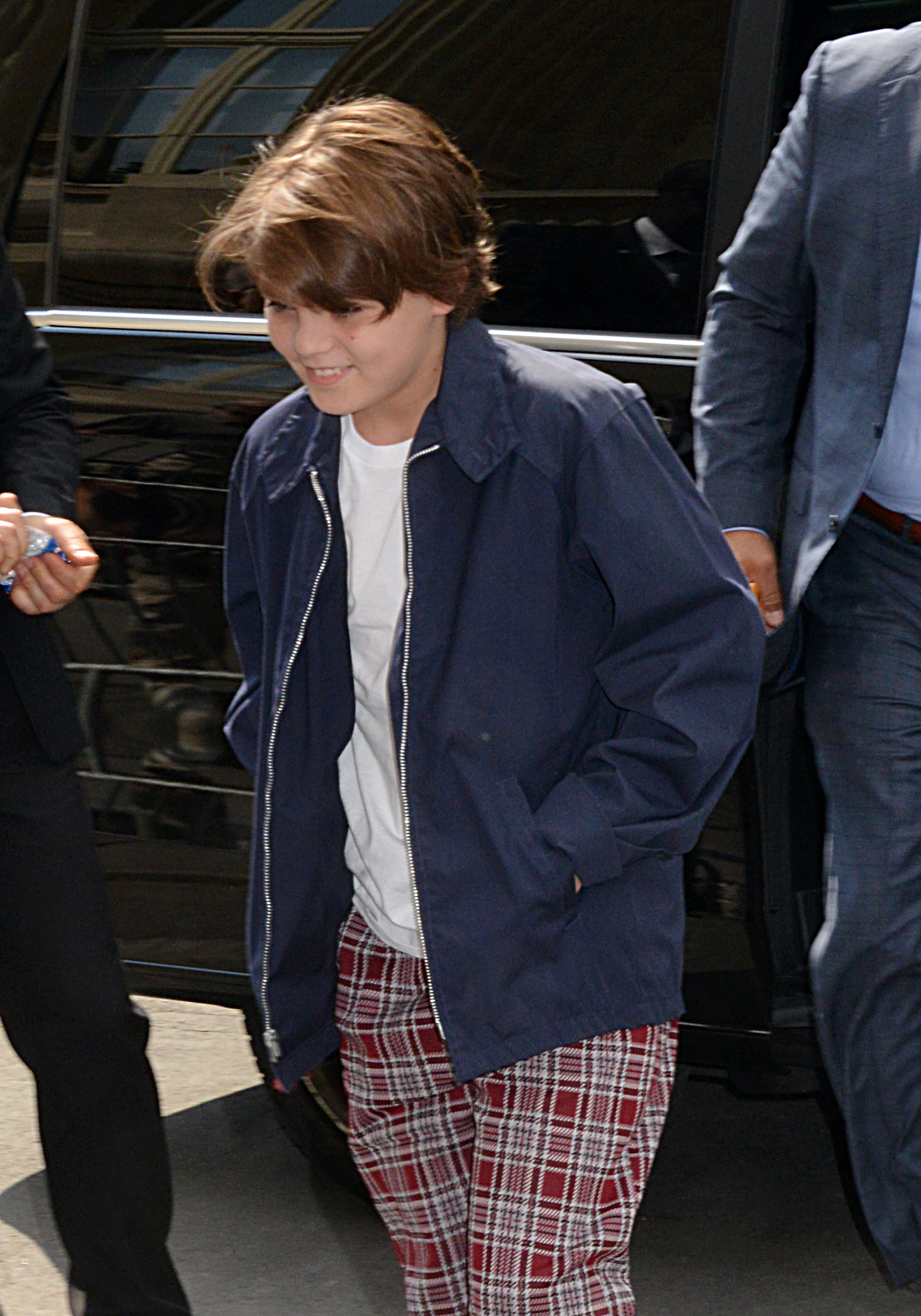 Jack Depp arriving at Paris Fashion Week in Paris, France on July 7, 2015 | Source: Getty Images