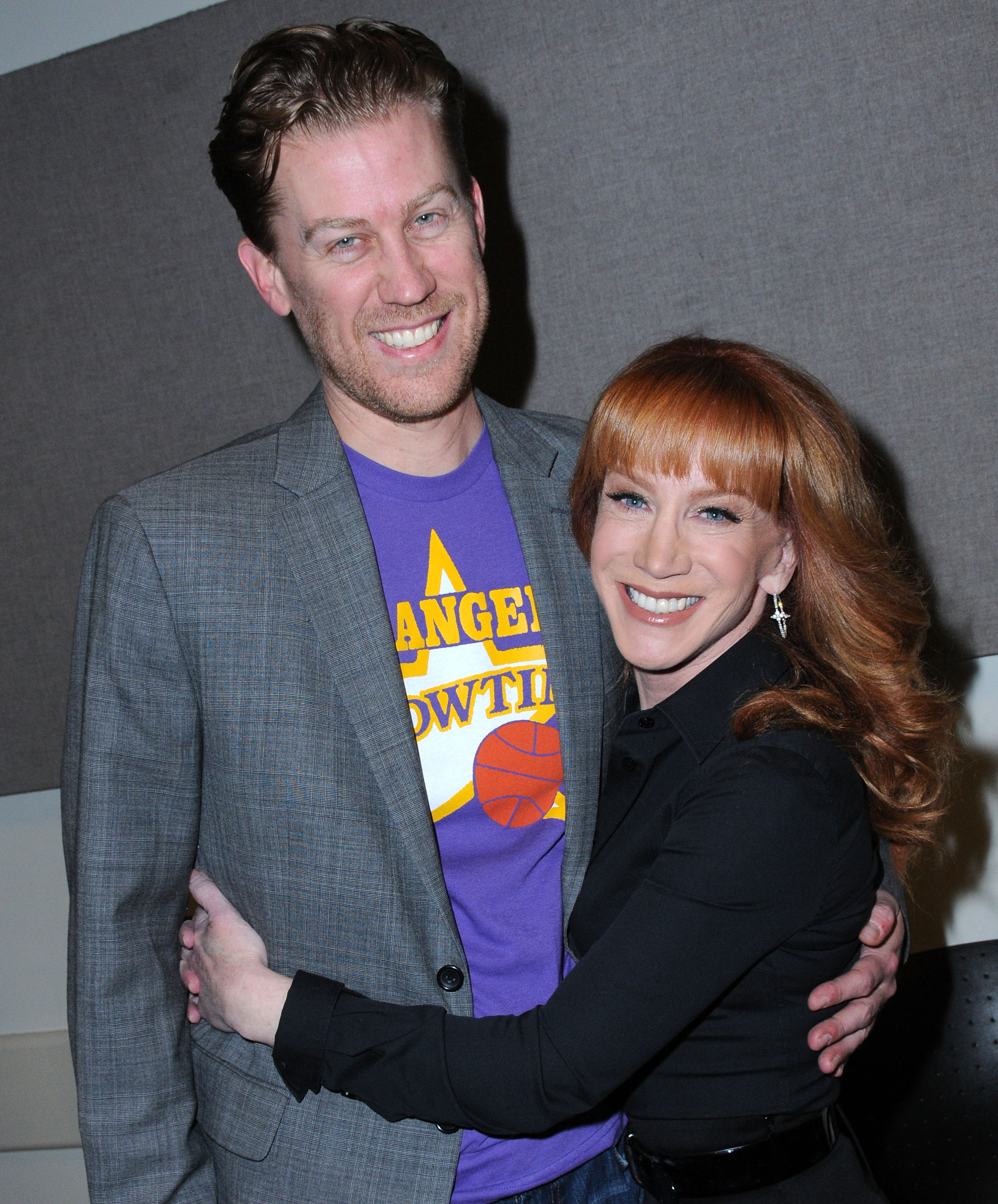 Randy Bick and Kathy Griffin backstage at her "Like A Boss" tour on May 6, 2016, in Thousand Oaks, California. | Source: Getty Images