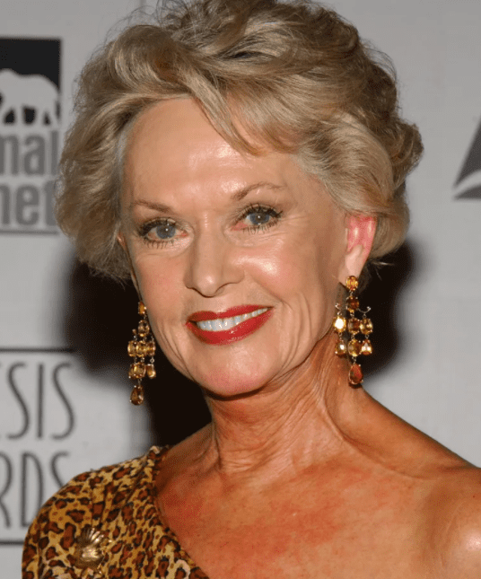 Tippi Hedren during The 18th Annual Genesis Awards and 50th Anniversary of the Humane Society of the United States - Pressroom at Beverly Hilton in Beverly Hills, California, United States. | Source: Getty Images