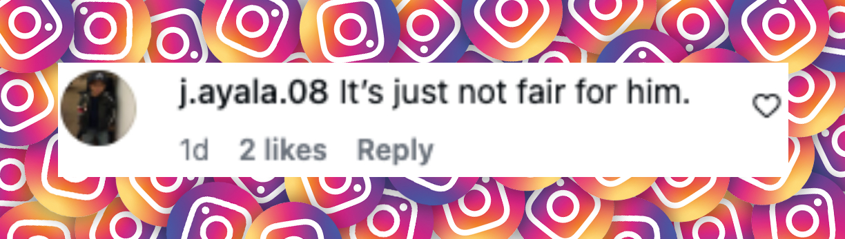 Fan comment about Josh Allen, posted on January 18, 2026. | Source: Instagram/sportscenter