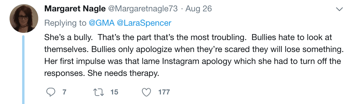 Fans react to Lara Spencer's apology for mocking Price George's ballet lessons | Source: twitter.com/GMA