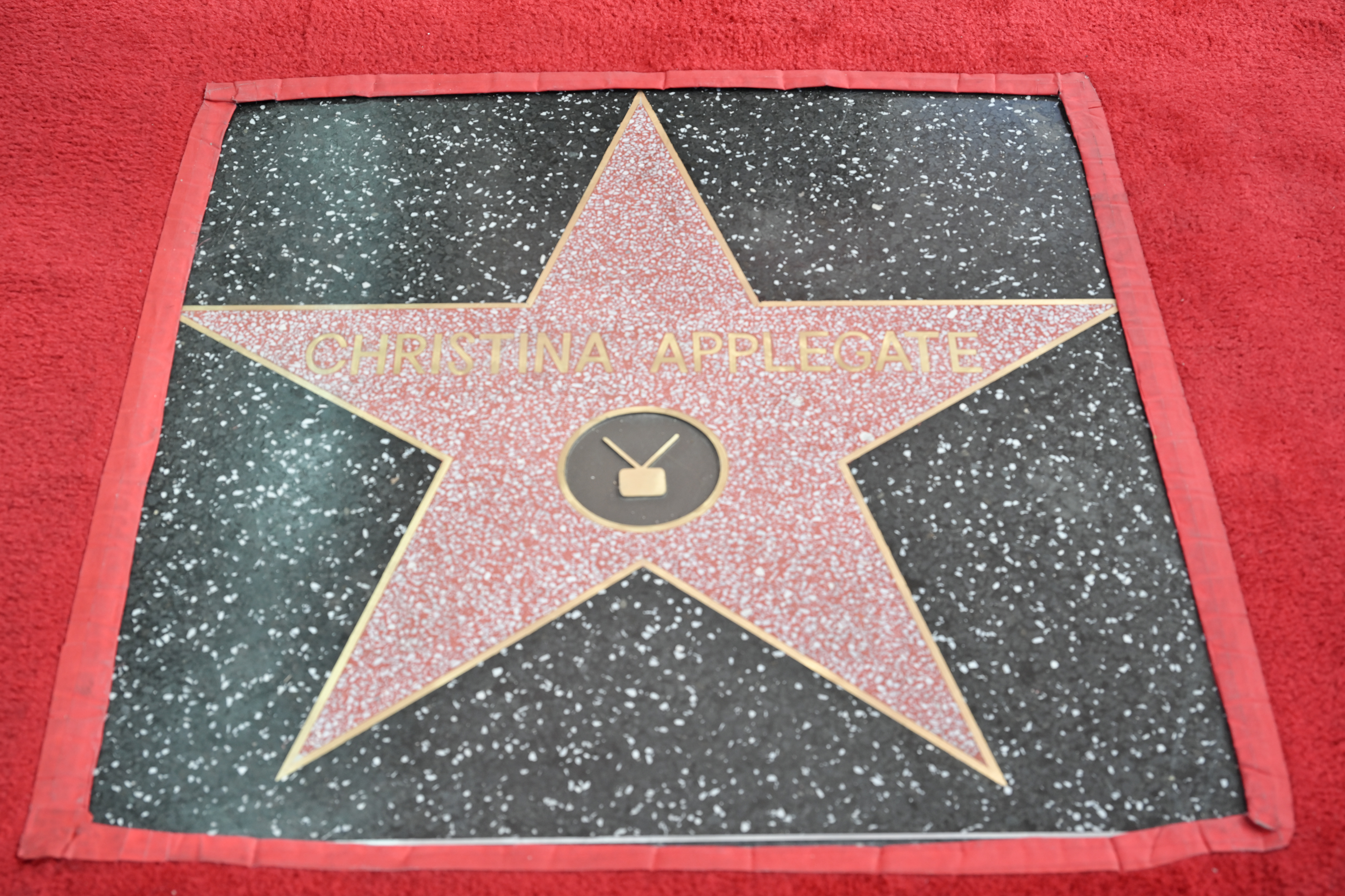 A view of Christina Applegate's star on the Hollywood Walk of Fame during her star ceremony in Los Angeles, California on November 14, 2022. | Source: Getty Images