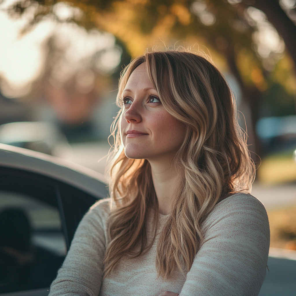 A smiling woman | Source: Midjourney