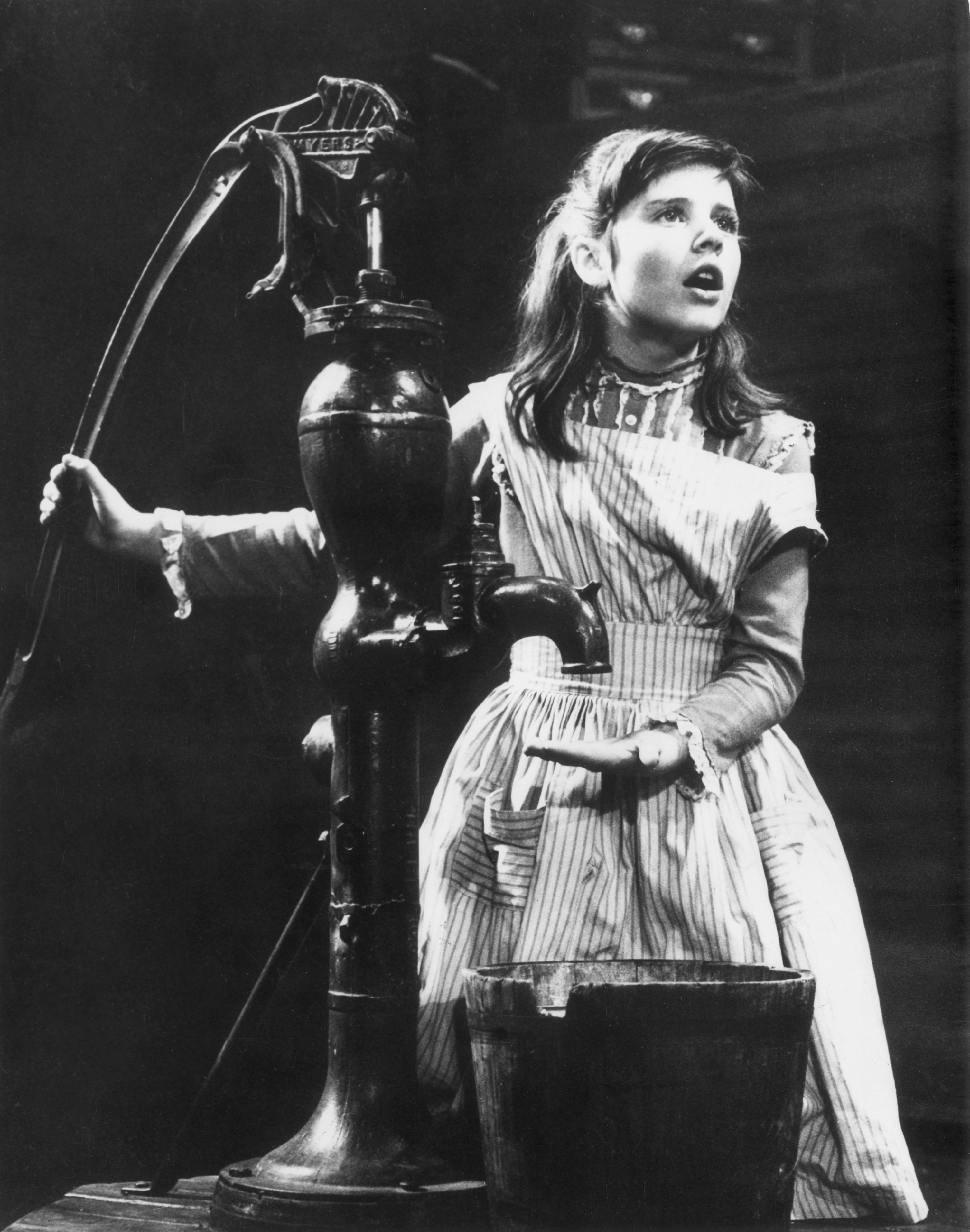 Patty Duke portraying Helen Keller in a scene from "The Miracle Worker," circa 1959. | Source: Getty Images