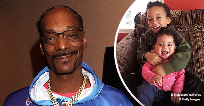 Snoop Dogg's Grandson Zion & Granddaughter Elleven Flash Big Smiles in ...