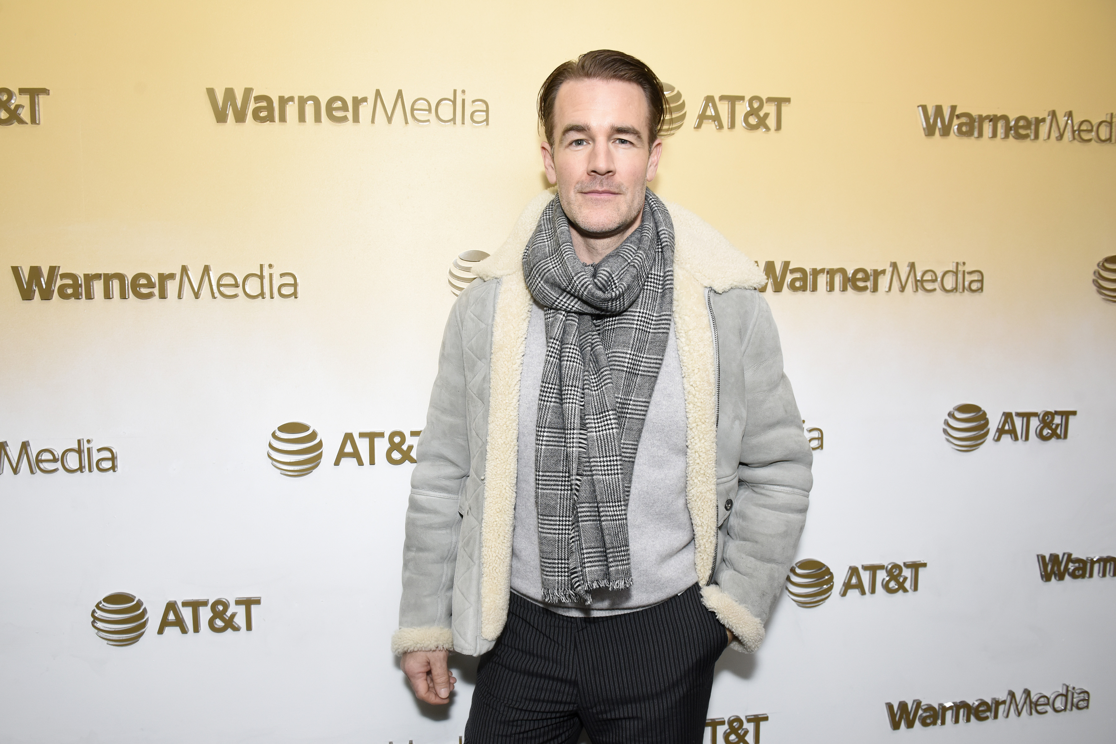 James Van Der Beek visits the WarnerMedia Lodge at the Sundance Film Festival in Park City on January 24, 2020 | Source: Getty Images