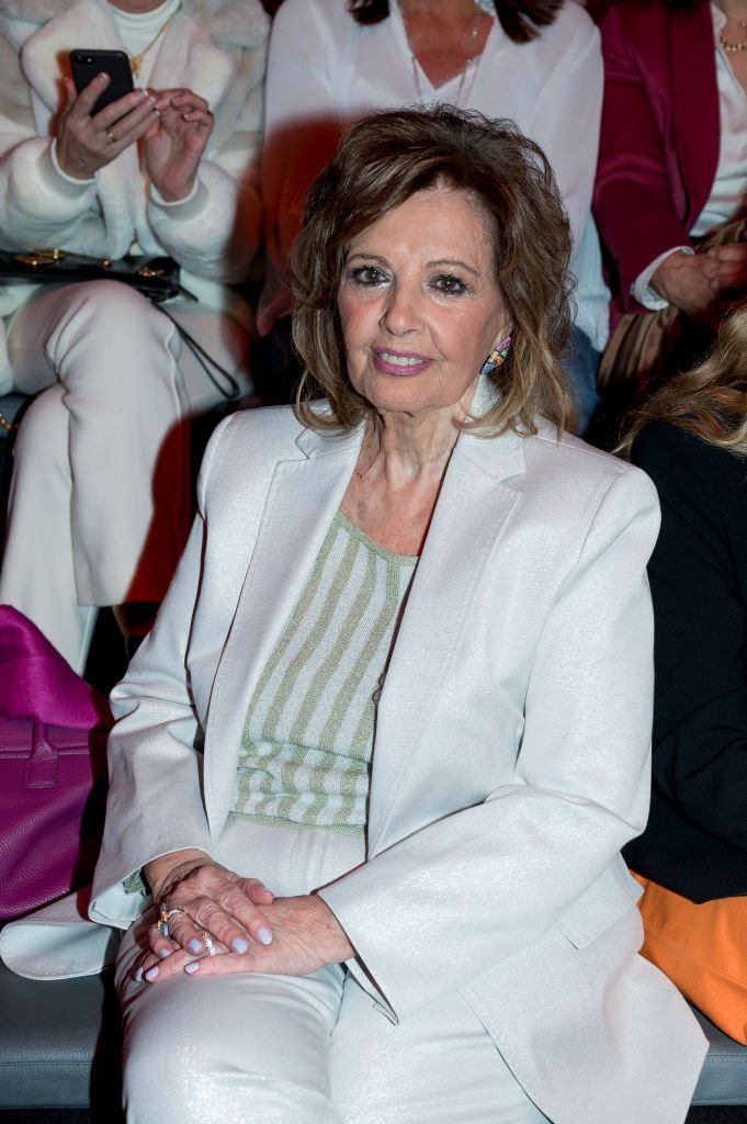 María Teresa Campos en la Semana de la Moda Mercedes Benz Otoño/Invierno 2020-21, el 29 de enero de 2020 en Madrid, España. | Foto: Getty Images María Teresa Campos en la Semana de la Moda Mercedes Benz Otoño/Invierno 2020-21, el 29 de enero de 2020 en Madrid, España. | Foto: Getty Images