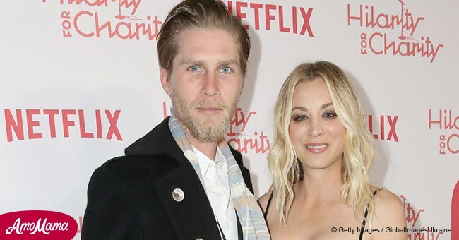 'The Big Bang Theory' star Kaley Cuoco shared a weird photo from her wedding