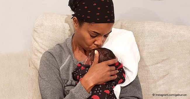 Gabrielle Union melts hearts with picture of her baby daughter, revealing she smells like 'heaven'