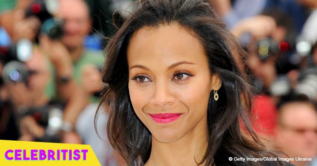 Zoe Saldana steals hearts with pictures of husband and 3-year-old twins on family vacation