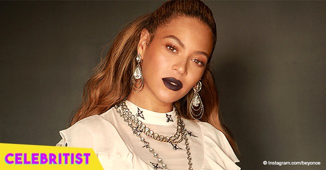 Beyoncé shares picture holding her adorable twins, Sir and Rumi, on her lap 