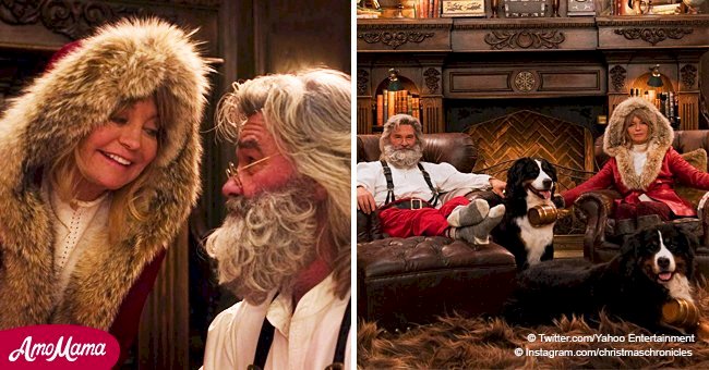  'Christmas Chronicles' inspired A list pair Goldie Hawn and Kurt Russell to be Santa this holiday