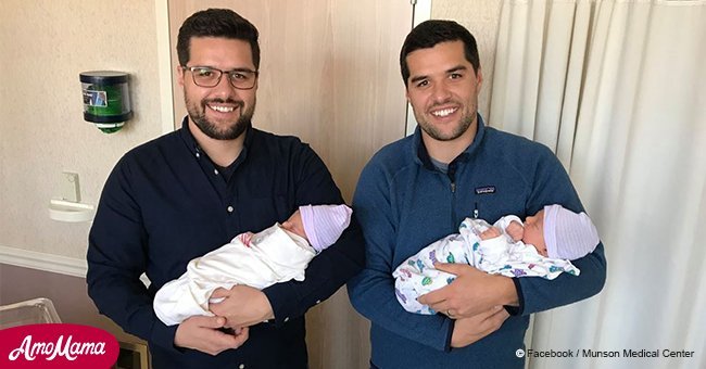 Wives of twin brothers give birth on the same day. Is this not a miracle?